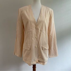 Vintage Silk Blazer